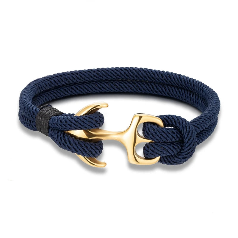 18K Plated Anchor Bracelet - Myst Bracelets