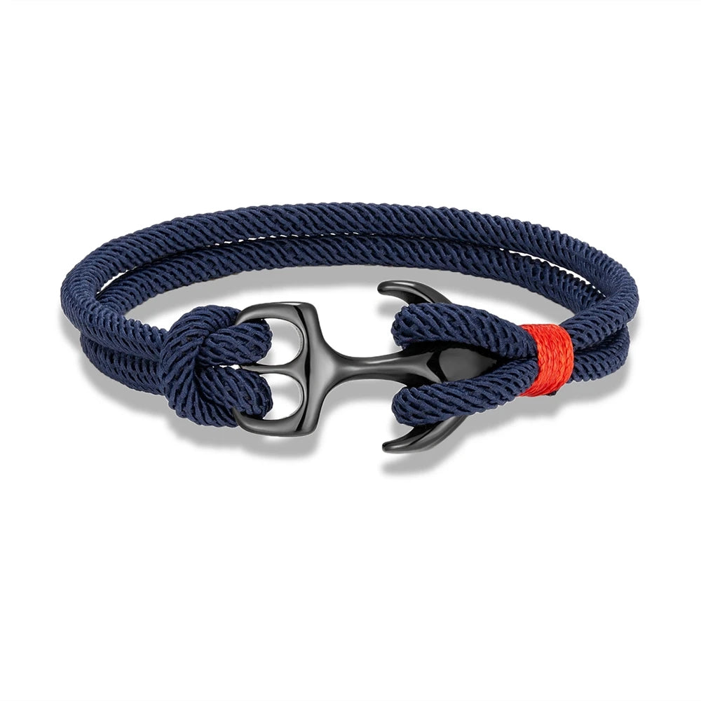 Stainless Steel Sparta Anchor Bracelet - Myst Bracelets